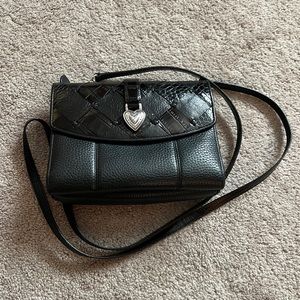 Brighton black crossbody purse